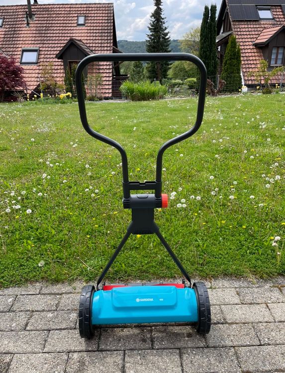 Handrasenmäher Gardena 400 von 2021 wenig gebraucht Kaufen auf