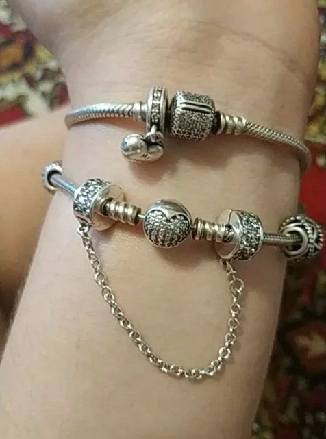 Ciondoli: Sicherheitskette zu PANDORA Silber Charm – Nuovo (secondo la descrizione) da Kriens venduto da haasdotcom 2