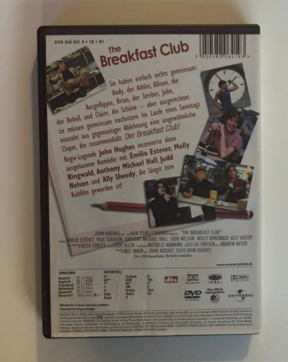 Alle DVDs: The Breakfast Club (DVD) – Gebraucht aus lupfig von maniacs666 2