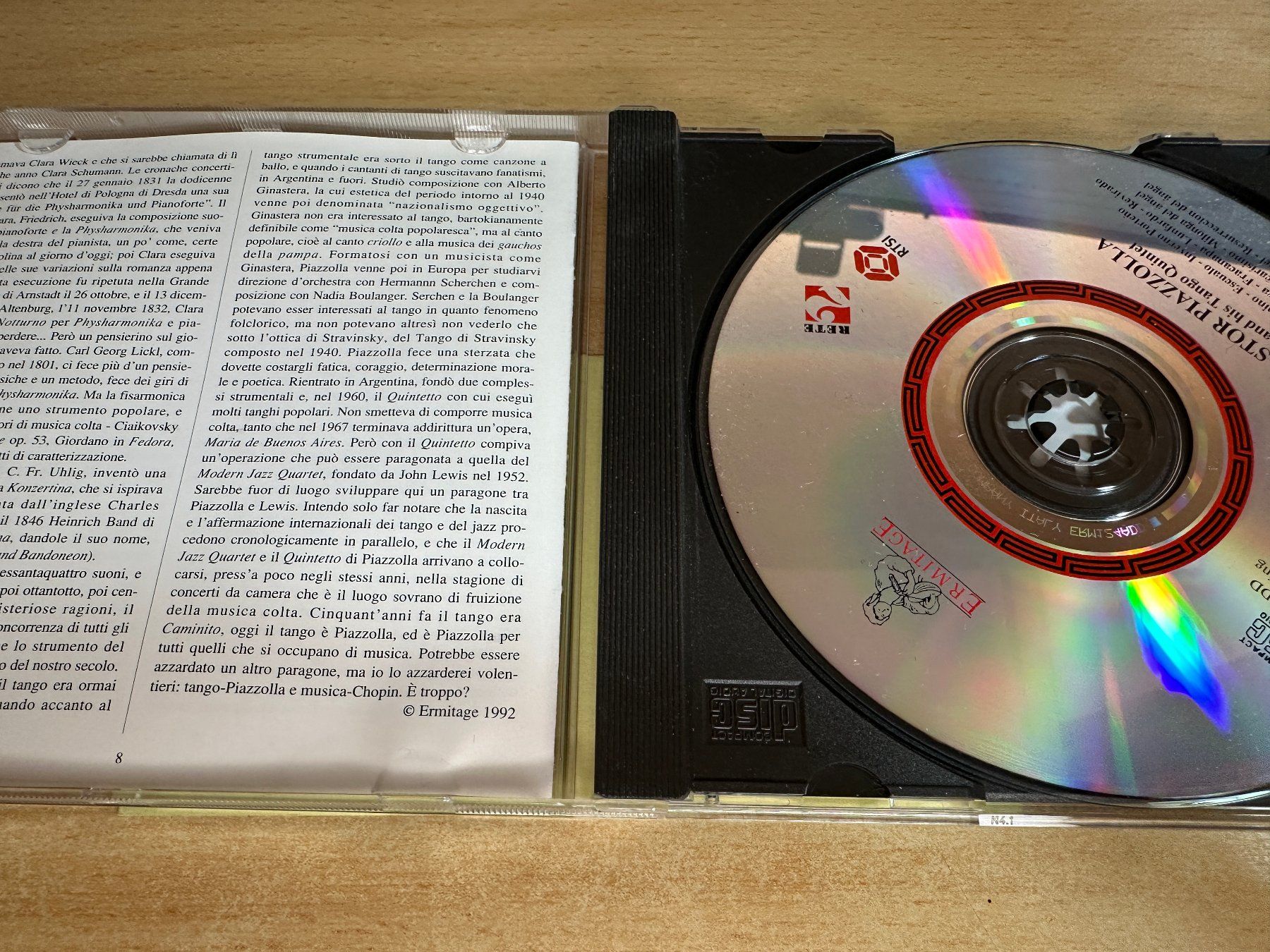 CD: G5 Astor Piazzolla and His Tango Quintet – Usato da Rikon im Tösstal venduto da Alpenmutz 2