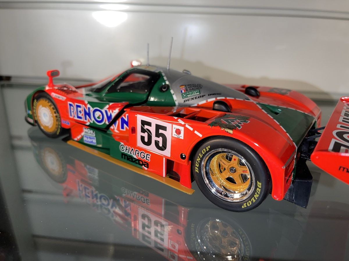 Mazda 787B Le Mans 1991 Modellauto 1:18 CMR Top Zustand (Neu