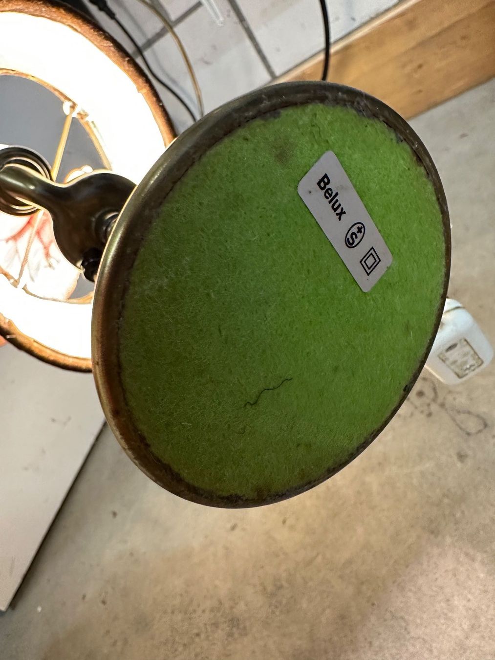 Belux Lampen: Antike Belux Bouillotte-Lampe Messing – Gebraucht aus Zollikofen von Taximan89 4