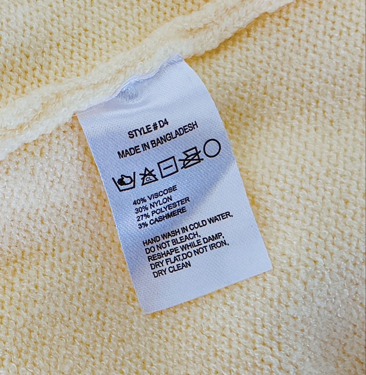Pullover & Sweatshirts: Pullover Thread & Supply gelb Grösse XS 40% Viskose – Gebraucht aus Kreuzlingen von LoveTheSea 3