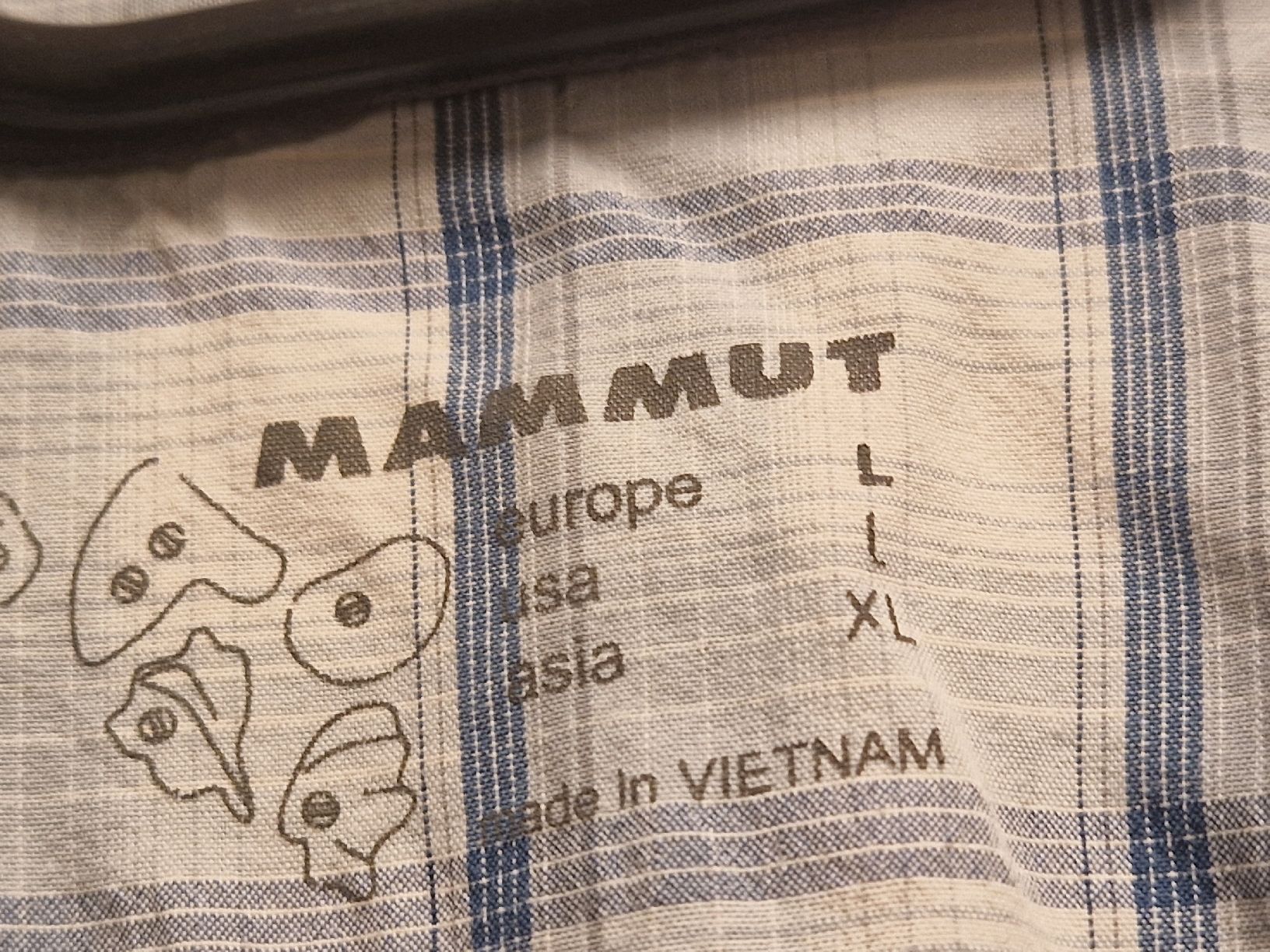 Mammut Camicie: Mammut Kurzarmhemd kariert Groesse L – Usato da Binningen venduto da Daja75 3