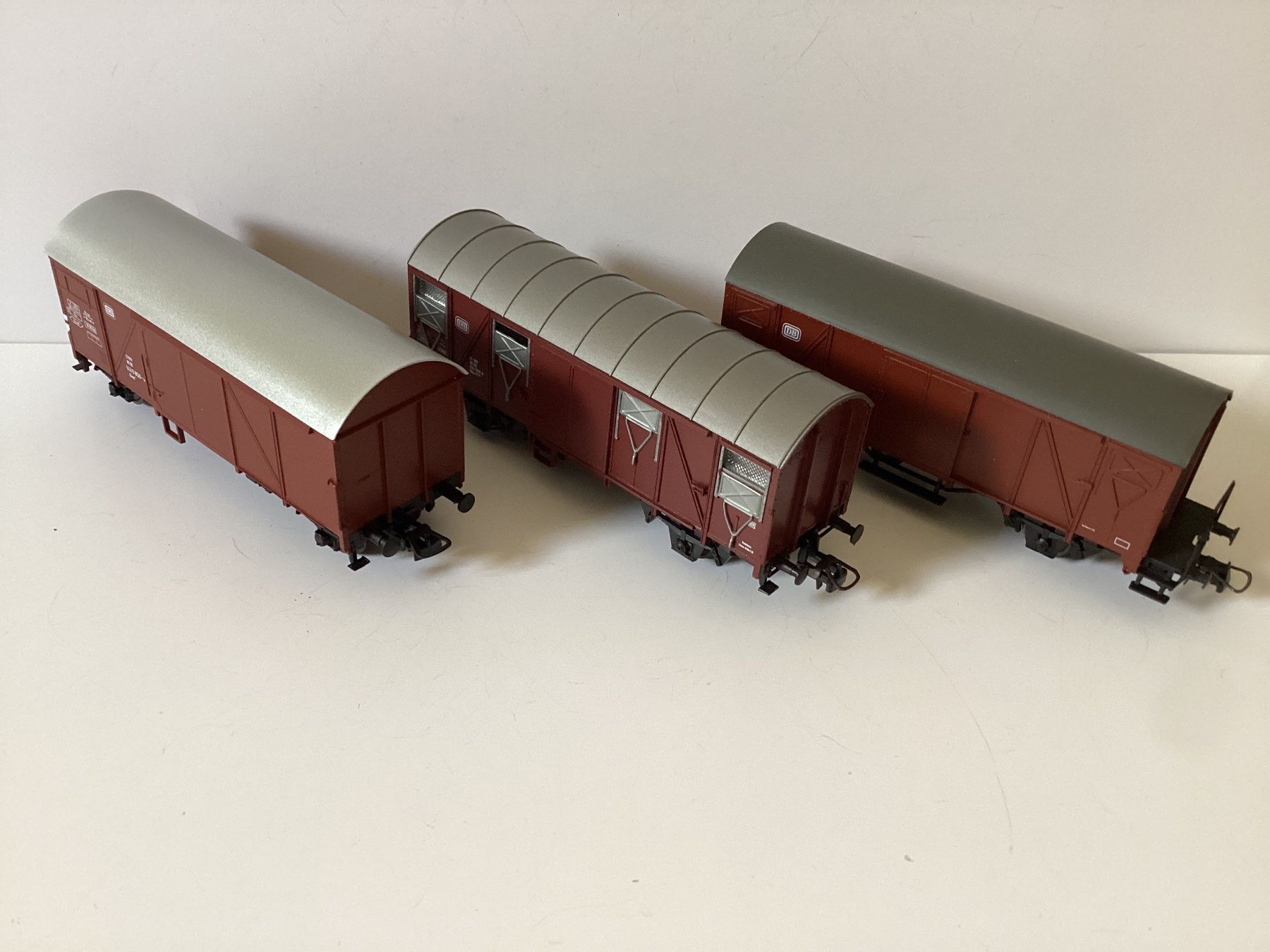 Roco Modellini di ferrovie: Roco Sachsenmodelle Güterwagen DB 1:87 H0 – Usato da Effretikon venduto da simtek_de 2