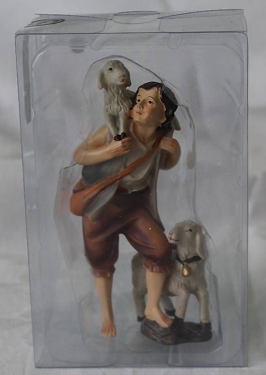 Figuren: Hirte mit Schafe – Gebraucht aus Moosseedorf von Tigerlily1 4