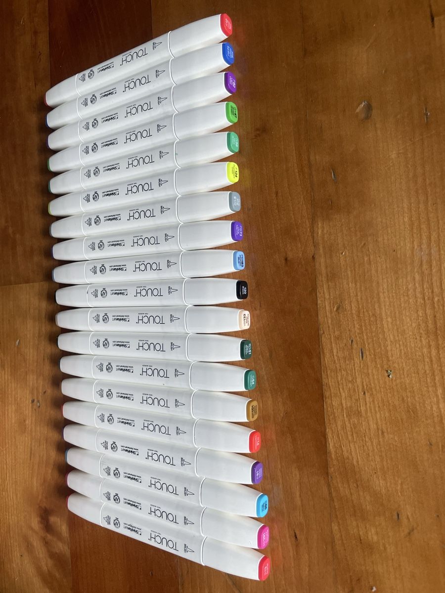 Stylos & Marker: Touch Brushpens – D'occasion à Dietwil par Cema77 1