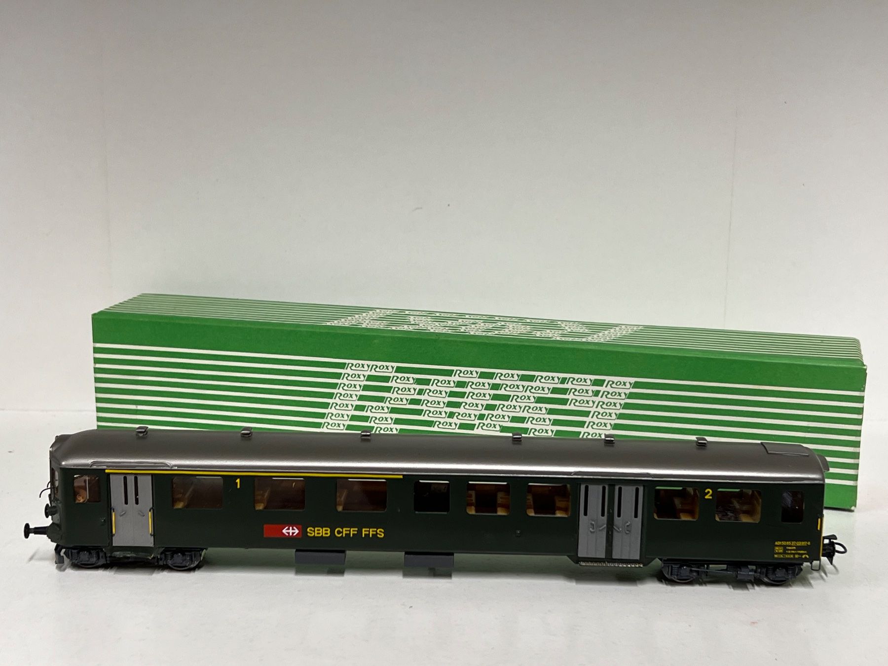 Roxy Modellini di ferrovie: Roxy 031  SBB CFF FFS Pilot BDe 1988 AC – Usato da Geroldswil venduto da TopTrain54 2