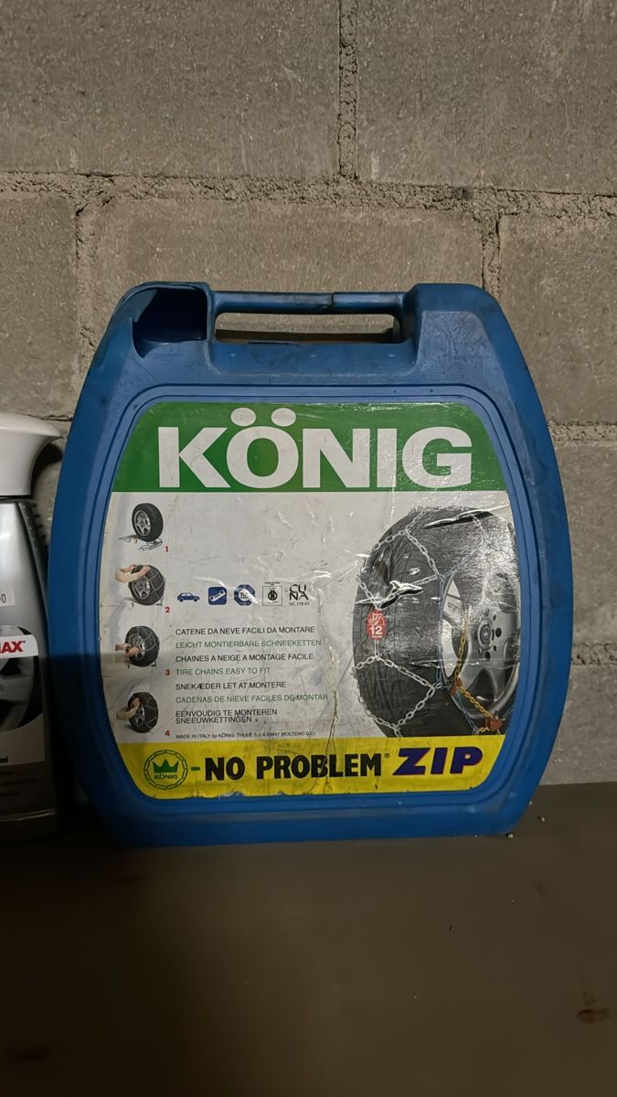 König Catene da neve: Chaînes Neige König No-Problem Zip – Usato da La Chaux-de-Fonds venduto da Sabinchenn