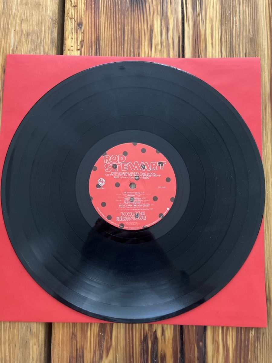 Dischi in vinile: Rod Stewart Foolish Behaviour LP Vinyl Platte – Usato da Umiken venduto da mar_p7n9 2