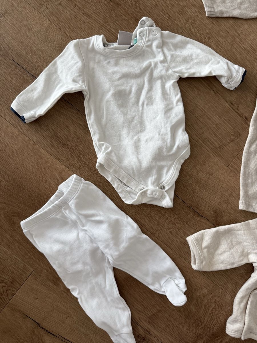 Lotti & Set di vestiti: Set 6teilig beige/weiss Gr. 56 – Nuovo (secondo la descrizione) da Olten venduto da smashbox 3
