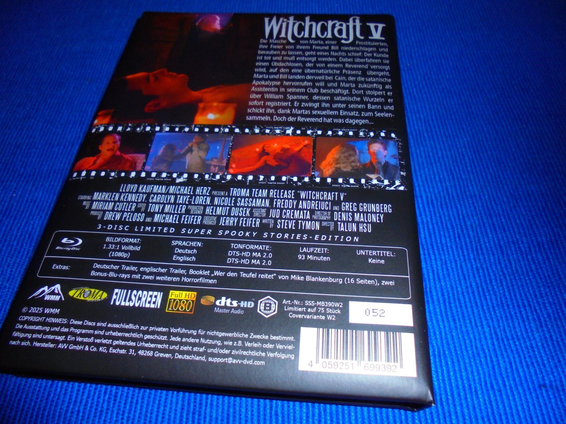 Tutti i DVDs: Mediabook watt. Witchcraft V /Lim.052 /75 / Cov. W2 – Nuovo (secondo la descrizione) da Wattenwil venduto da Firebird1 1