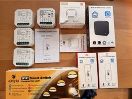 Smart Home - eMylo WiFi Smart Switch Set, Dimmer, Jalousien