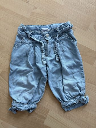 Mayoral Jeans Hosen, hellblau, Gr. 92, guter Zustand