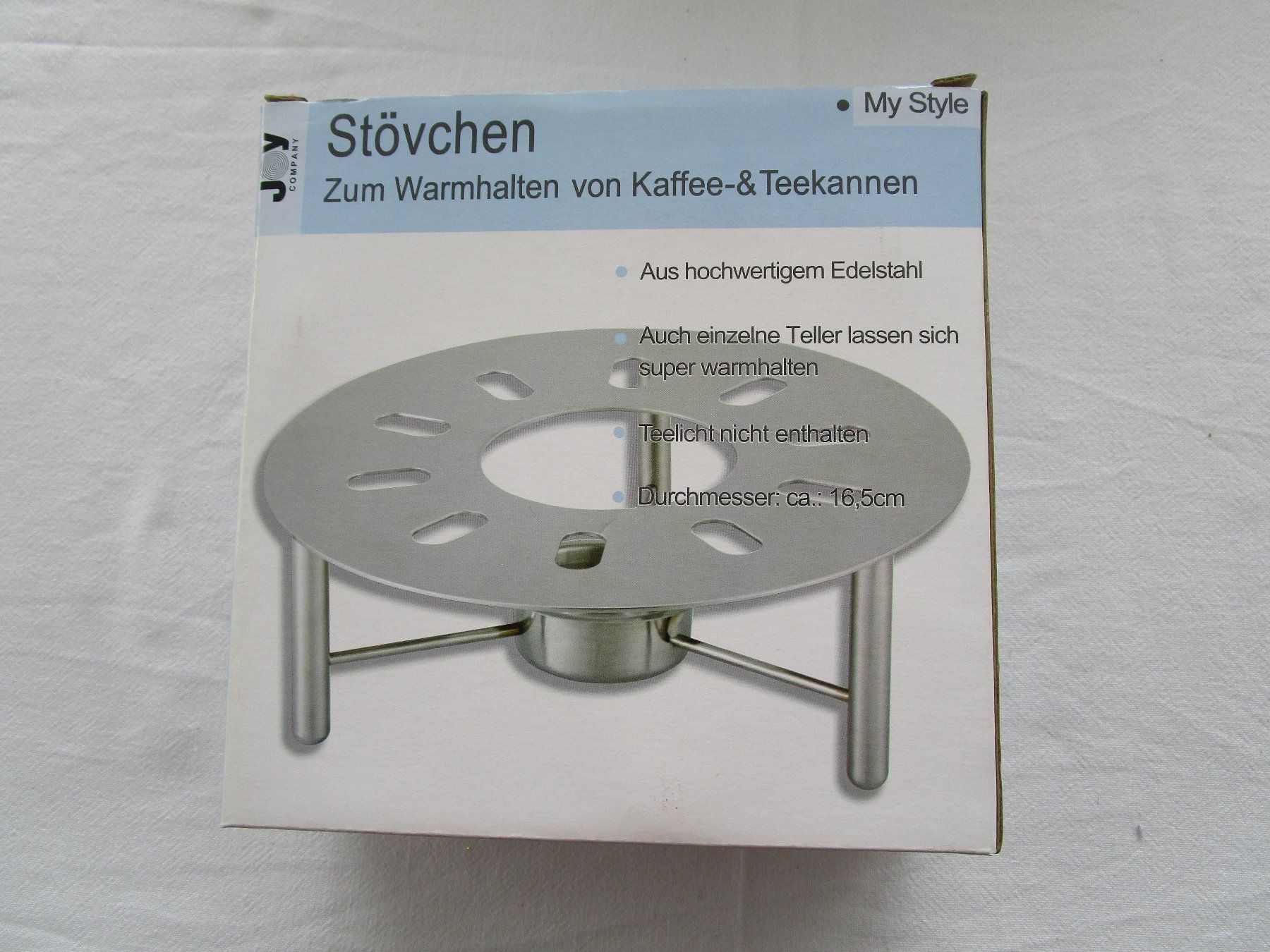 Küchengeräte: Plattenwärmer / Stövchen – Neu und originalverpackt aus Grenchen von Uhus15