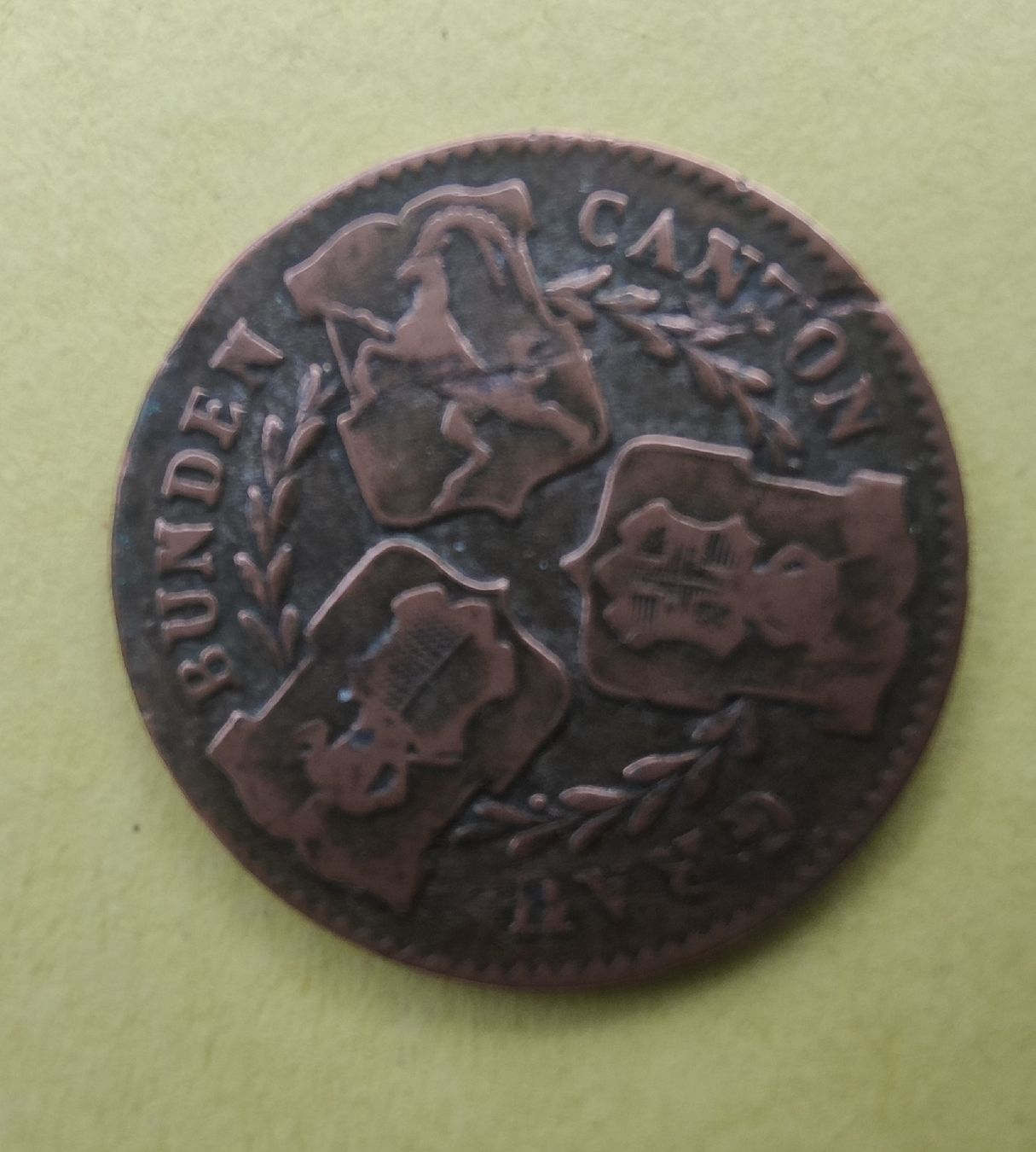 Tutti le monete: 1/2 Batzen 1836 – Usato da chur venduto da Hmars 1