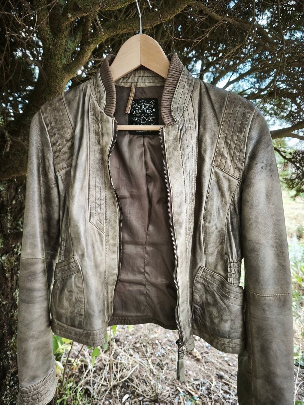 Zara Jacken: Bouson en cuir – Gebraucht aus Bonfol von Lilalune 4