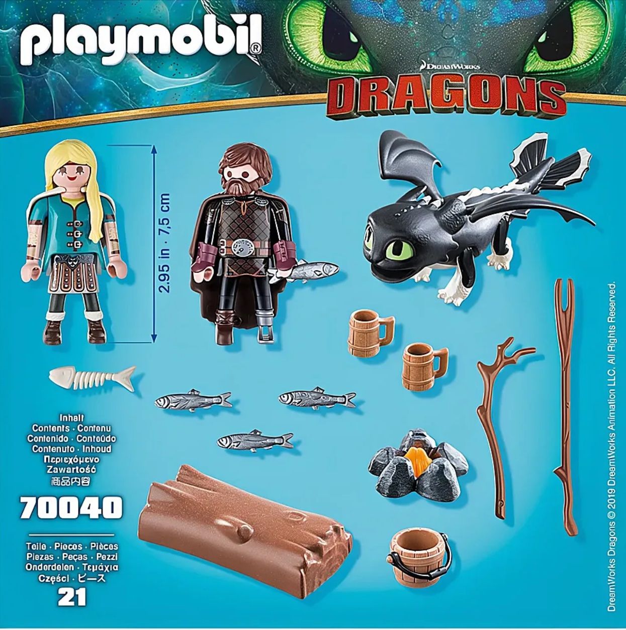 Playmobil Giocattoli: PLAYMOBIL Dragons Hicks und Astrid  70040 – Nuovo e nell'imballaggio originale da Männedorf venduto da Molum 1
