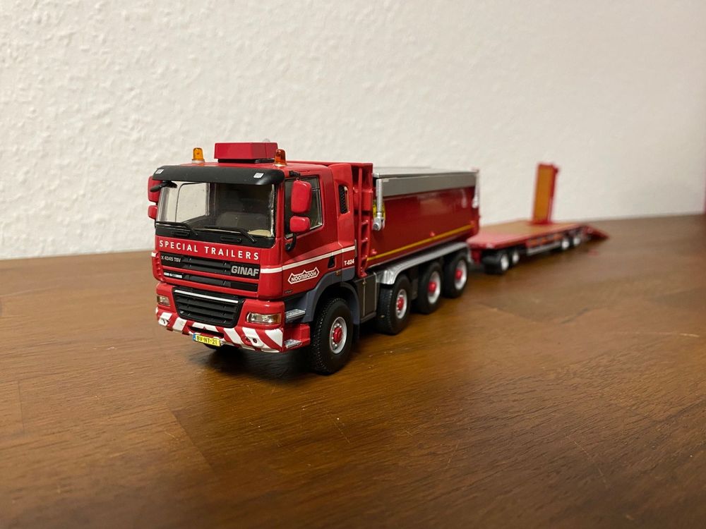 CONRAD camion MAN porte-silo 1/50 8x4 TRUCK LKW no