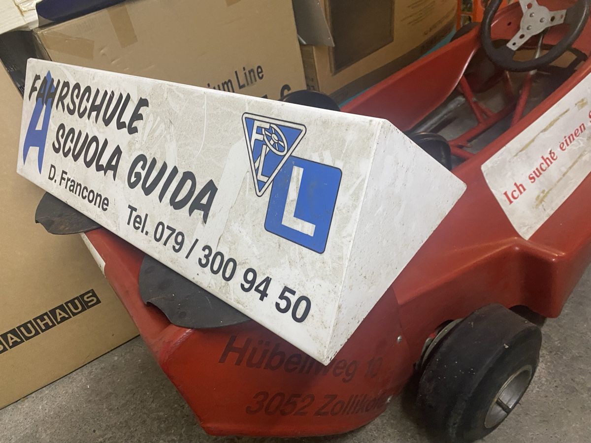 Insegne: Grosse Werbetafel / Werbetoblerone – Nuovo (secondo la descrizione) da Bern venduto da hotcars24 1