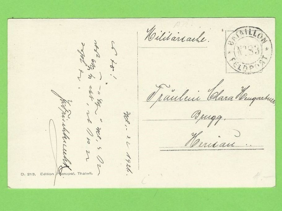 Cartoline postali: Hundwil – Usato da Zürich venduto da t24_de 1
