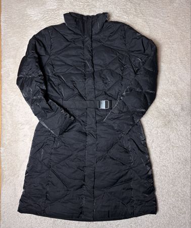 Doudoune longue The North Face 550, noire, taille XL