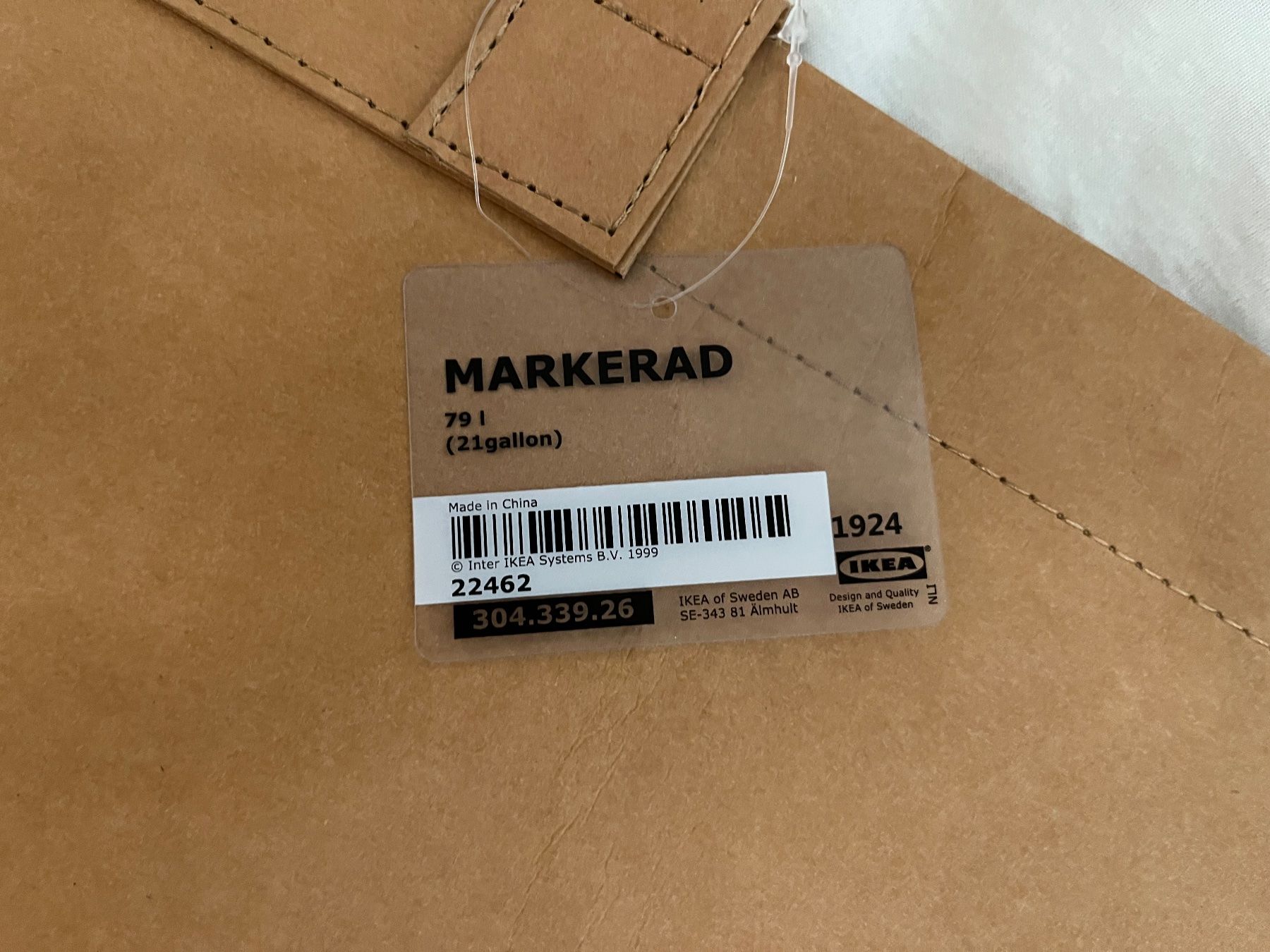 Ikea Taschen: Virgil Abloh x IKEA MARKERAD "Large Bag" – Neu und originalverpackt aus Zürich von p.kanne 4