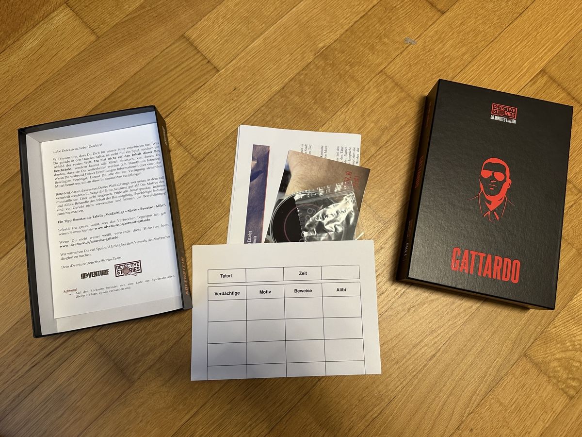 Spiele: Detective Stories Gattardo – Gebraucht aus Schüpfen von Poly_pi 2