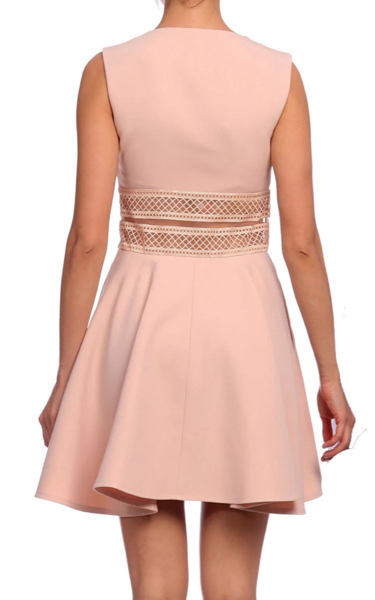 Maje Vestiti: Maje Sommerkleid Rosé Gr. 38 Spitzendetail Elegant – Nuovo (secondo la descrizione) da Zumikon venduto da NG_79 2