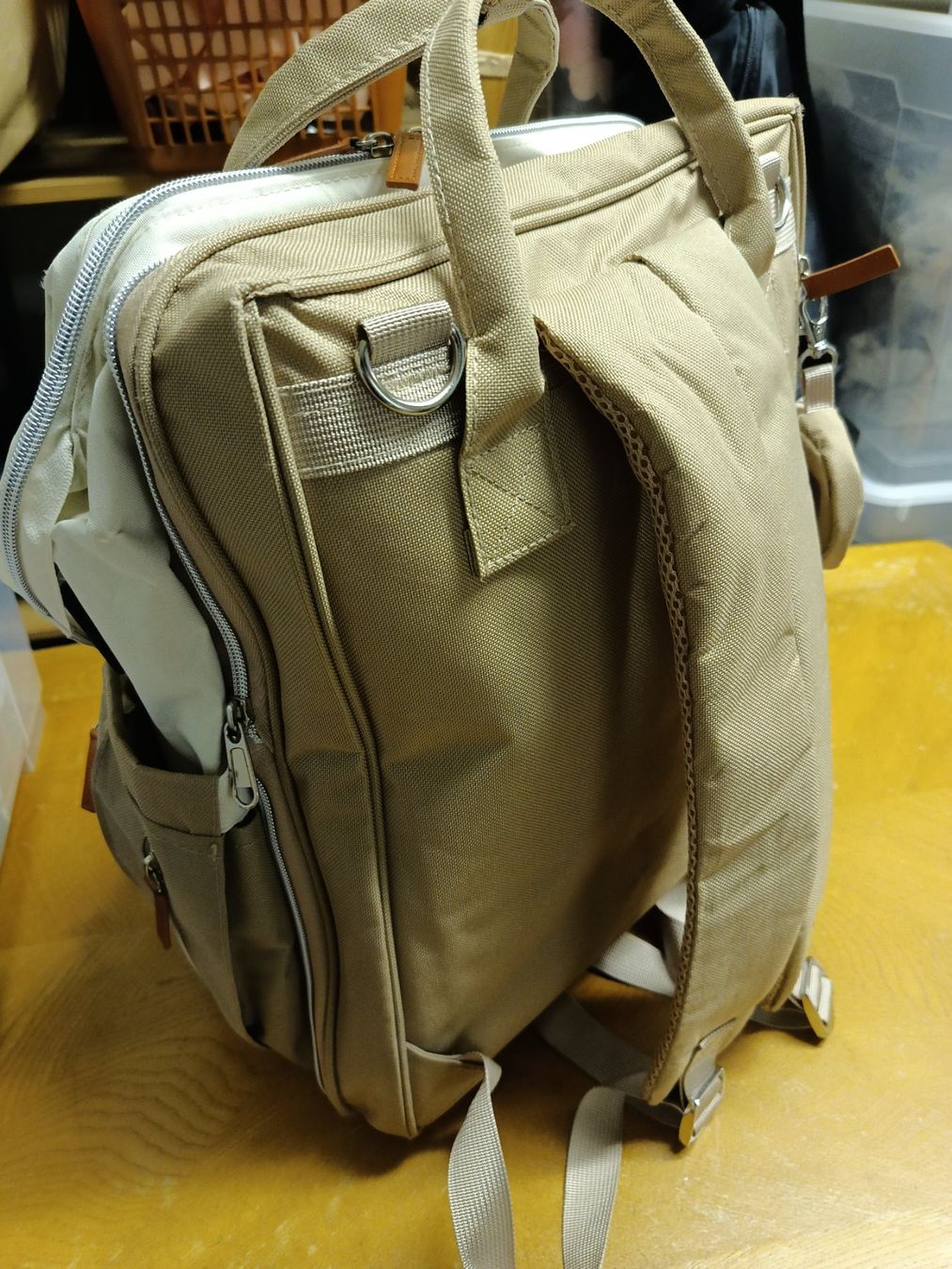 Zaini: LIINII Wickelrucksack - beige – Usato da Lachen SZ venduto da N.Bla 1
