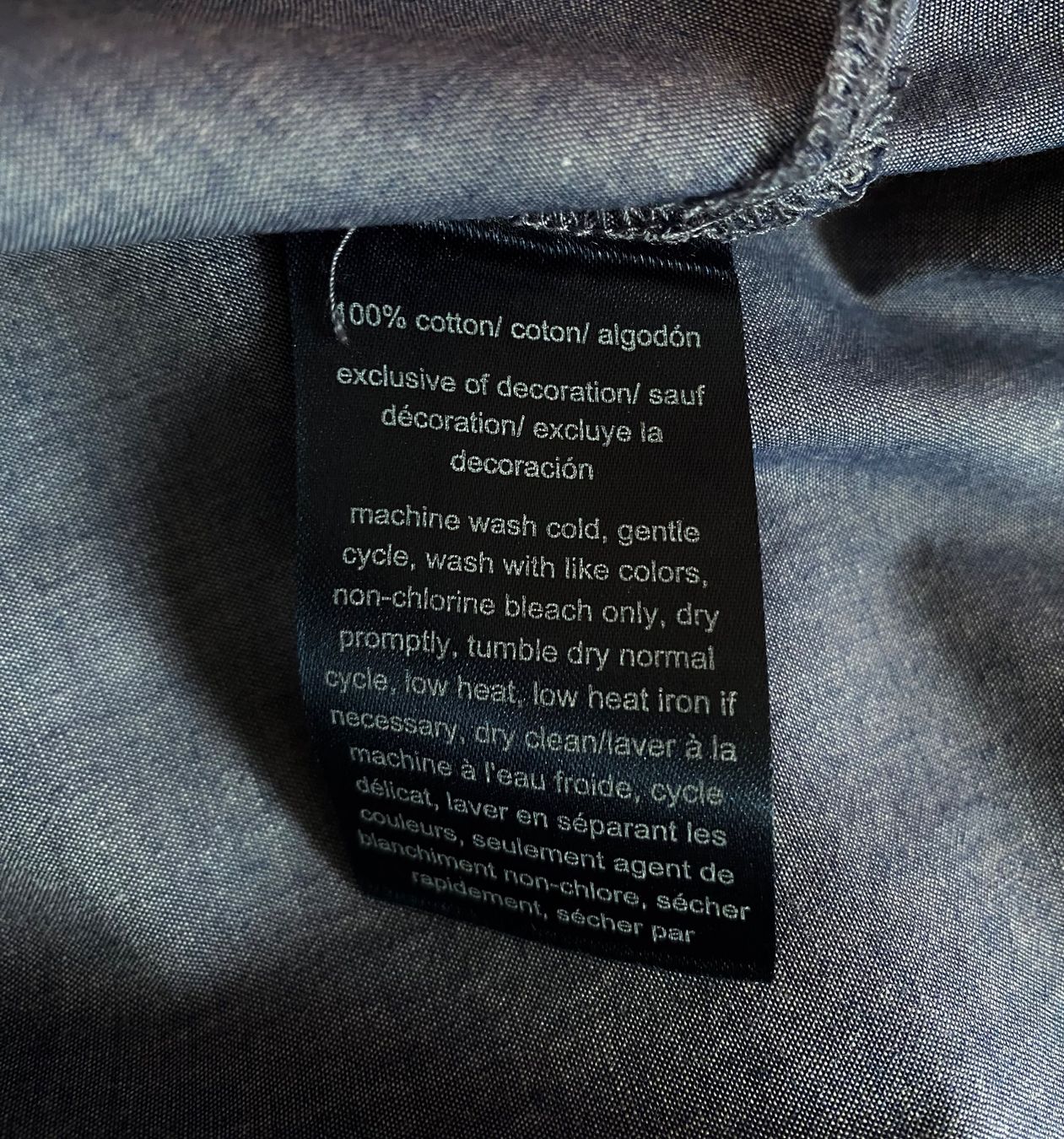 Tommy Hilfiger Camicette: Tommy Hilfiger Bluse aus Baumwolle Grösse XL – Usato da Oberwil BL venduto da Leni-Mischi 4