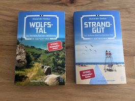Zwei Krimis Alexander Oetker Wolfstal Strandgut