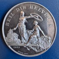 Schützenmedaille Frauenfeld 1890 Ag.