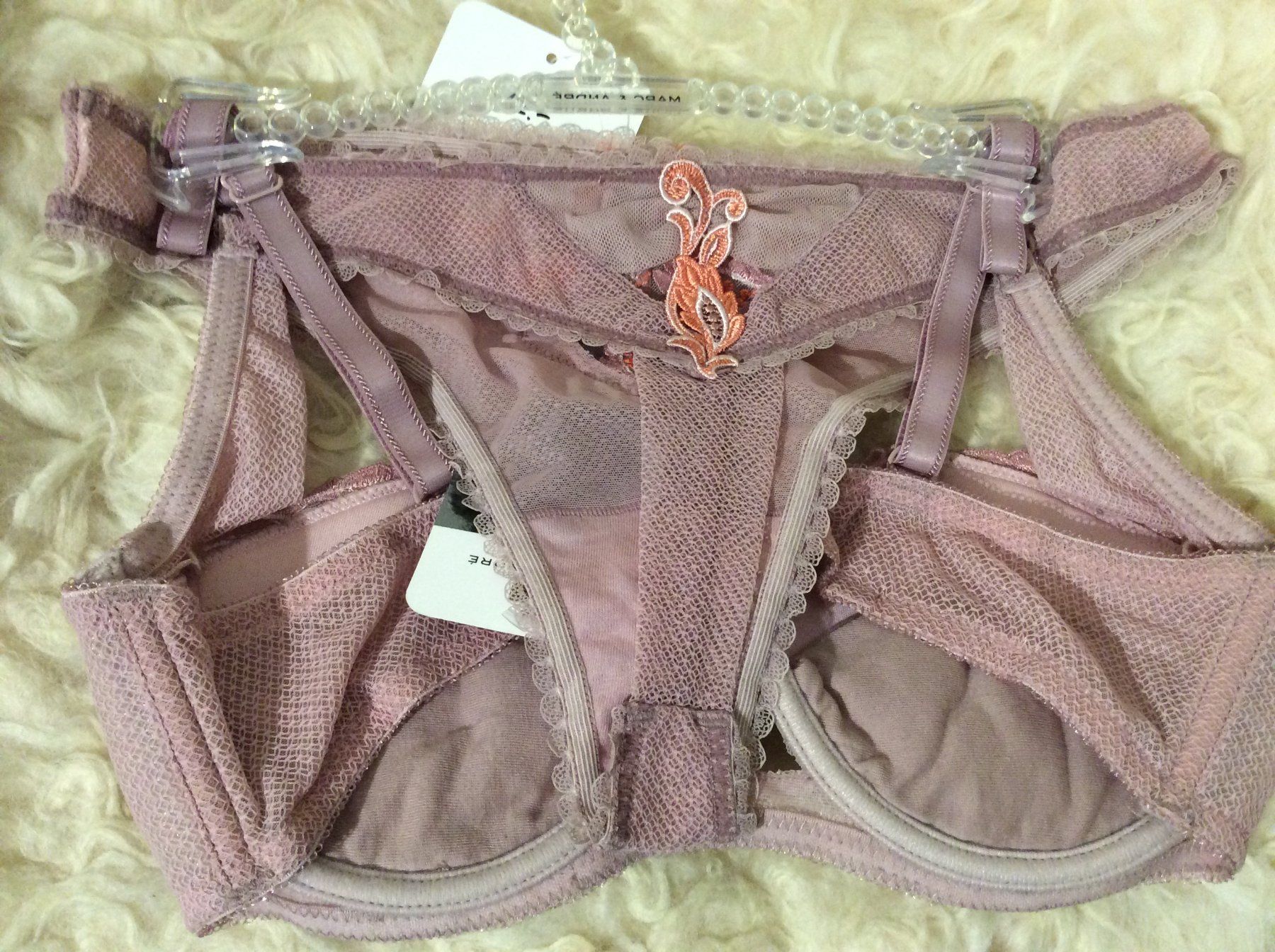 Altra biancheria intima: Marc & Andre Set Slip und BH Lila – Nuovo e nell'imballaggio originale da Winterthur venduto da Kristiinag 1