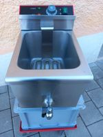 Elektro Fritteuse - 8 Liter - 3,25 kW - mit Ablasshahn