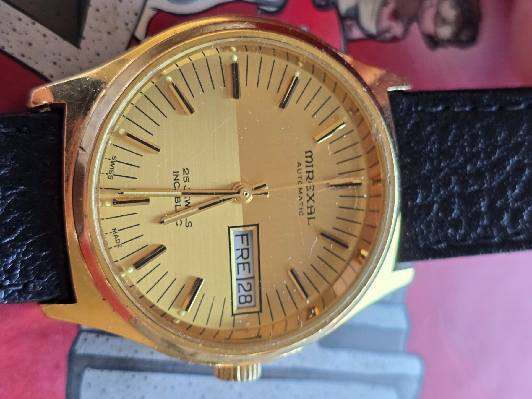 Mirexal Uhren: 104 Mirexal Automatic  Day Date 25 Jewels – Gebraucht aus Muri AG von Corredor 1