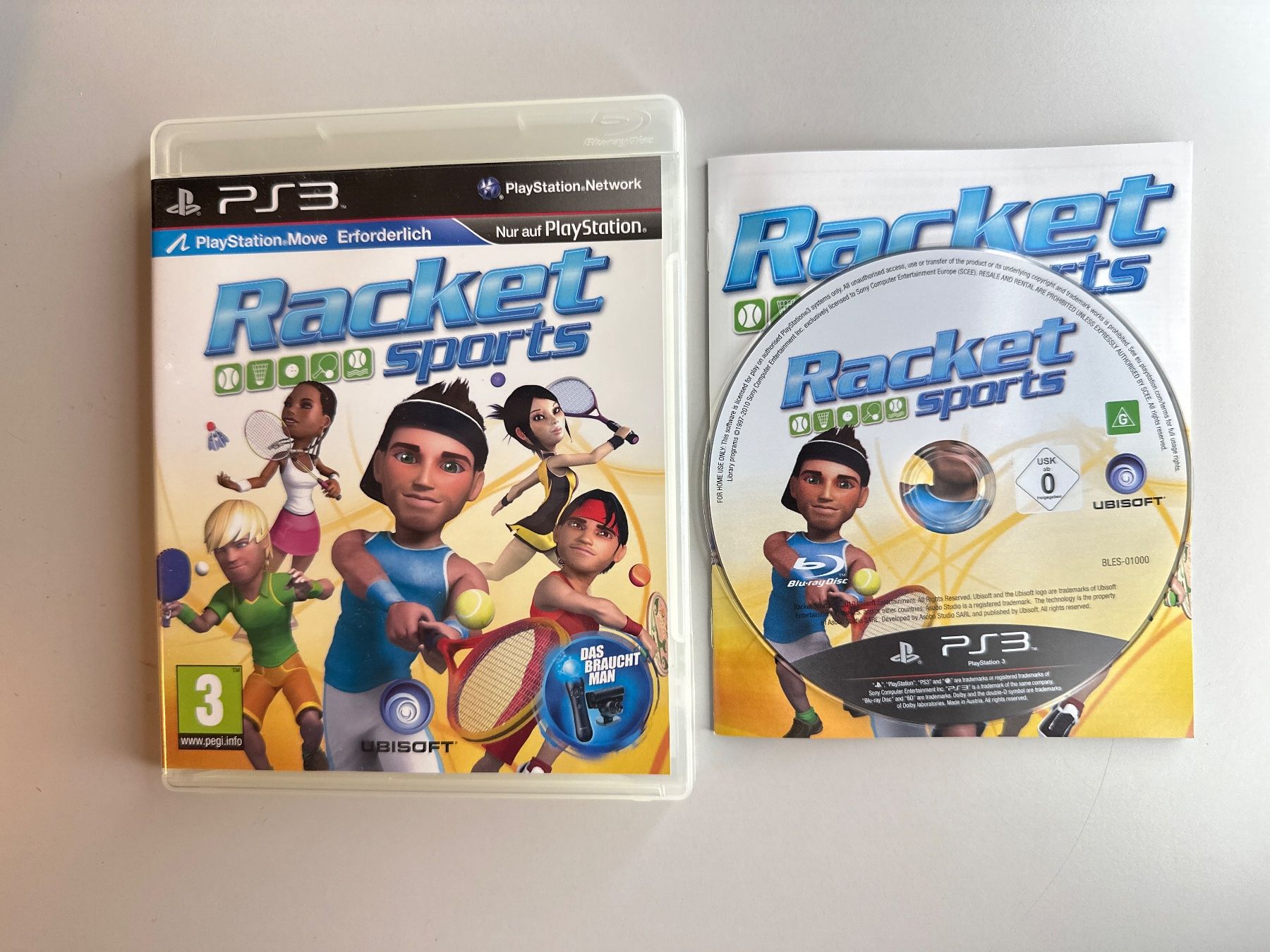 Sony Giochi: Racket Sports - PS3 – Usato da St.gallen venduto da taduz