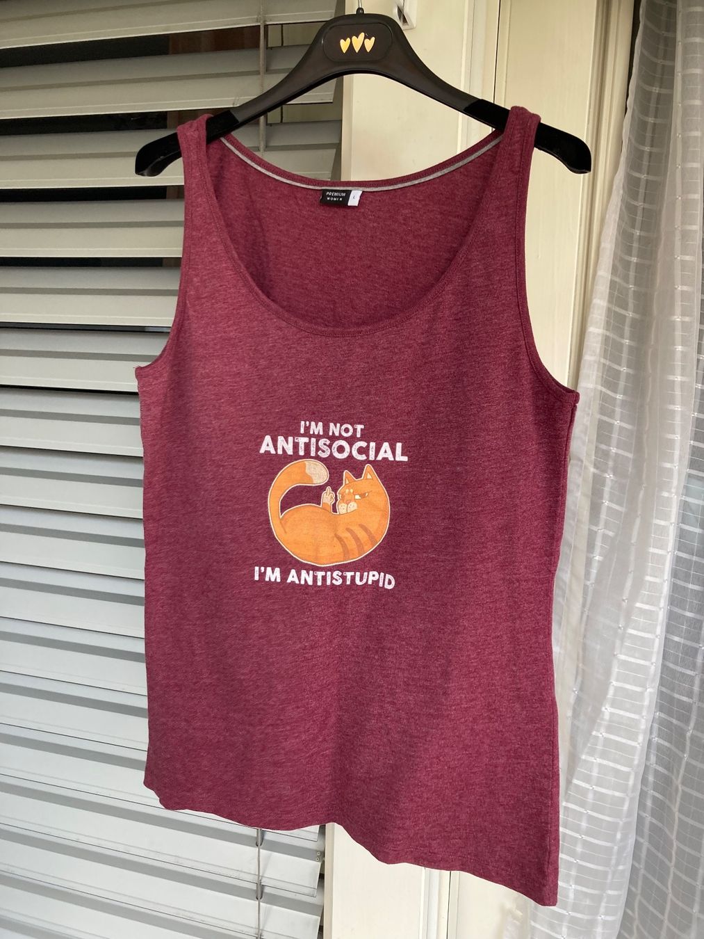 Tops: T-shirt mit frechem Print – Gebraucht aus Neuenhof von Ivita