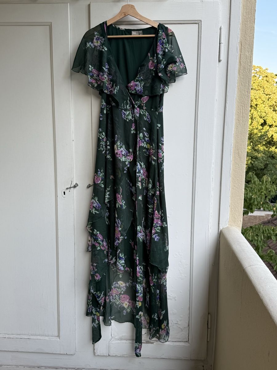 Asos Vestiti: ASOS Maxikleid mit Blumenmuster, Grösse 38 – Usato da Basel venduto da zukk_ 1
