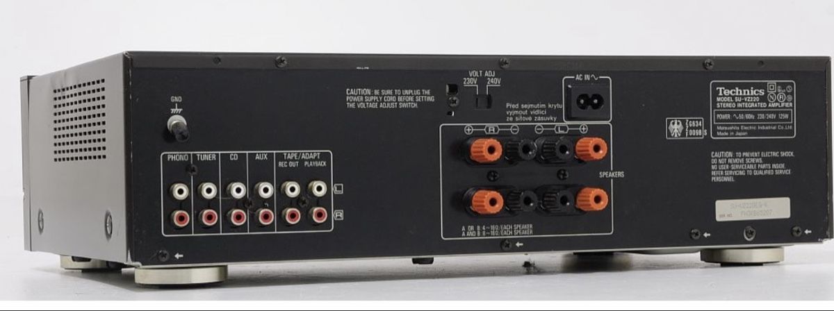 Technics Amplificatori: Technics SU-VZ 220 Stereo Verstärker – Usato da Trimbach venduto da ELITA-5 7