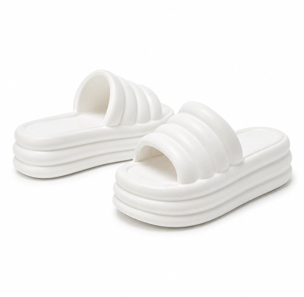 Scarpe da donna: Pantoletten Weiss Plateau Gr. 37 – Nuovo e nell'imballaggio originale da Fully venduto da VaneaSelection 2