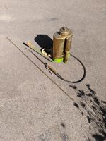 Antike Rückenspritze von Birchmeier
