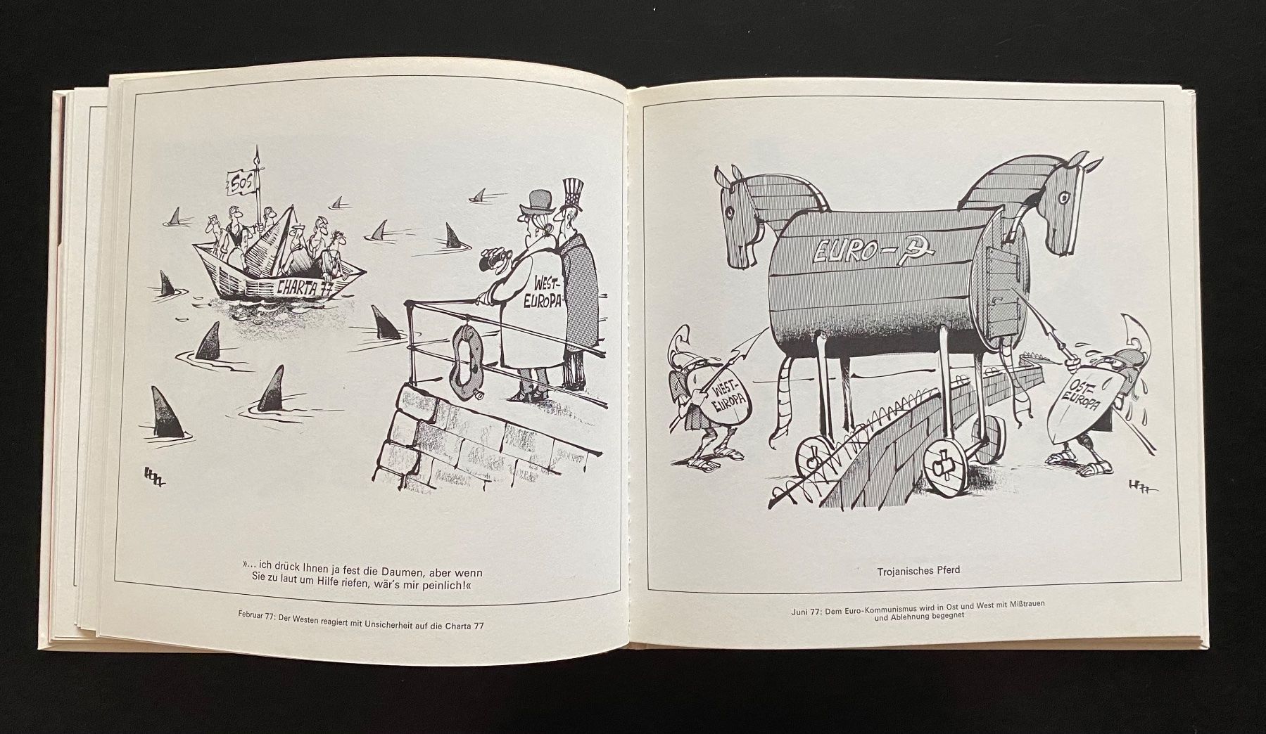 Fumetti: Haitzinger Karikaturen  / 1977 – Usato da Nussbaumen AG venduto da schuba2000 5