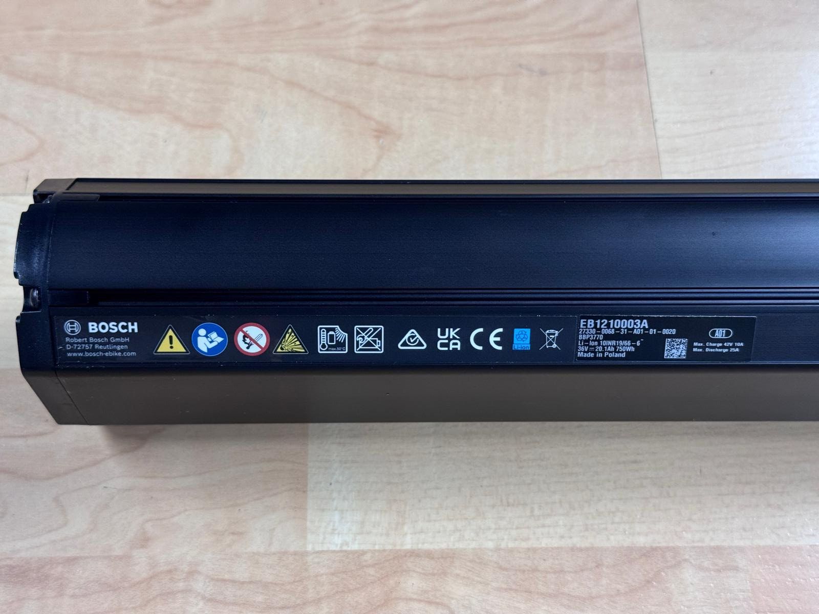 Bosch Akkus: Bosch PowerTube 750 Horizontal – Defekt aus Aristau von SwissVolts_Akkus 2