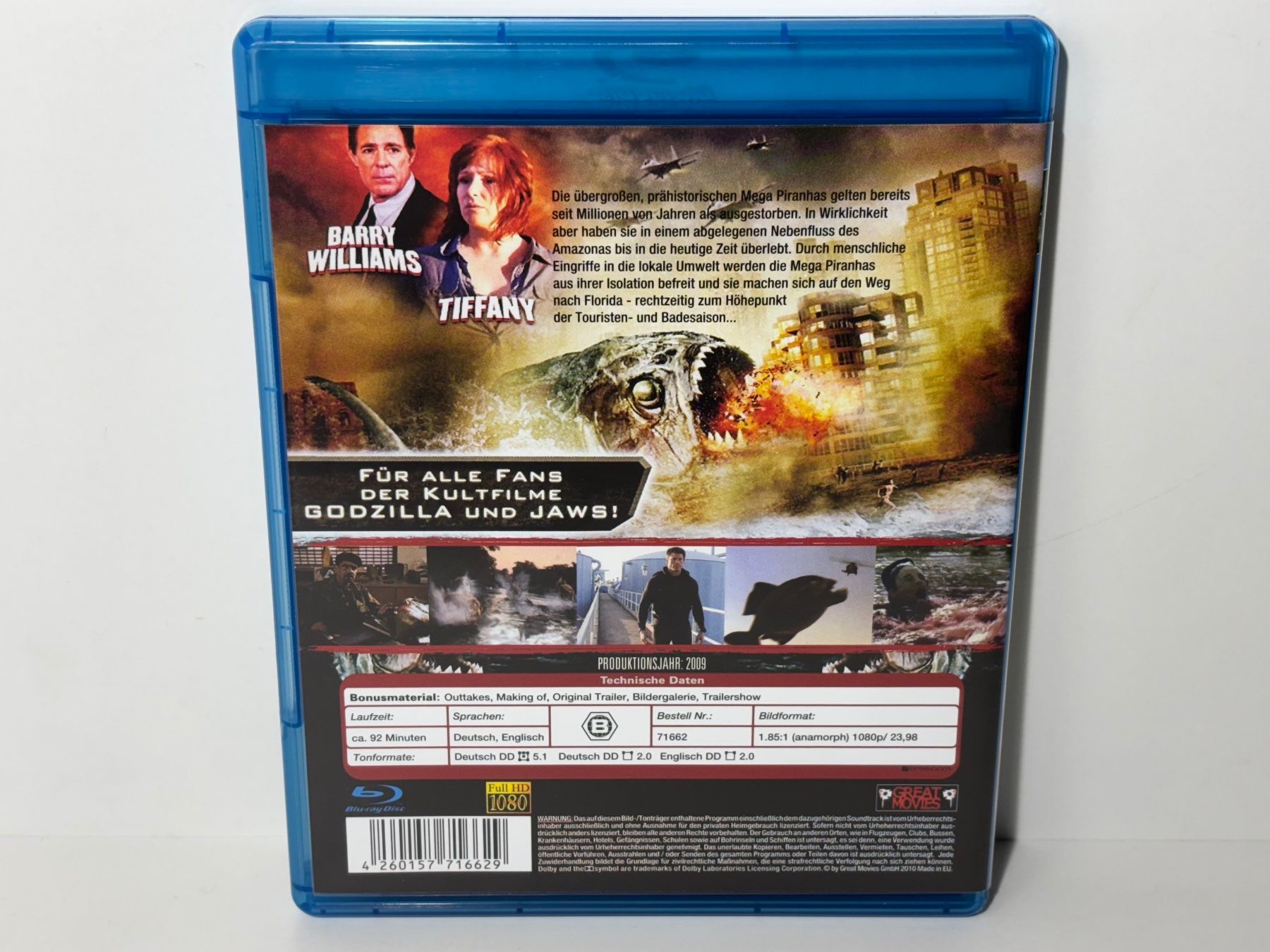 Tutti i DVDs: Megapiranha Blu Ray – Usato da Wilderswil venduto da Sstriker 1