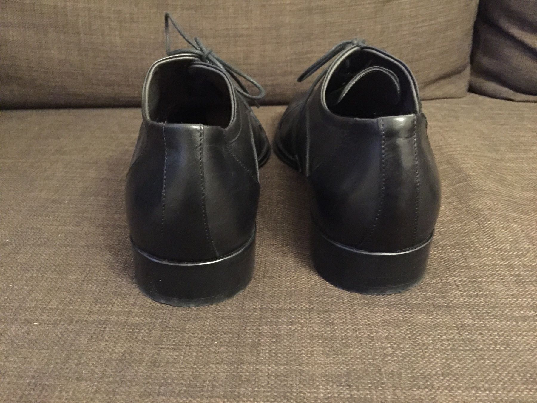Scarpe da uomo: Schuhe aus Leder schwarz Grösse 40 – Usato da Genève venduto da Livsonman 1
