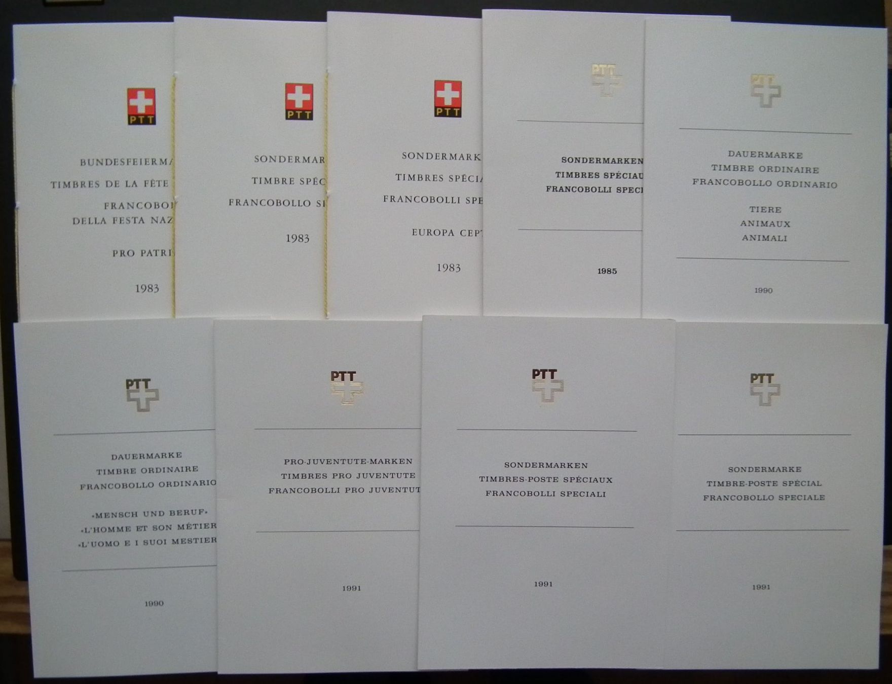 Tutti i francobolli: Frankaturgültige PTT Folder Postfrisch** Nominal  17.00 – Usato da Kriens venduto da WULLU99
