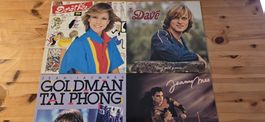 4 Vinyles 80s Dorothée Dave Goldman Jeanny Mas