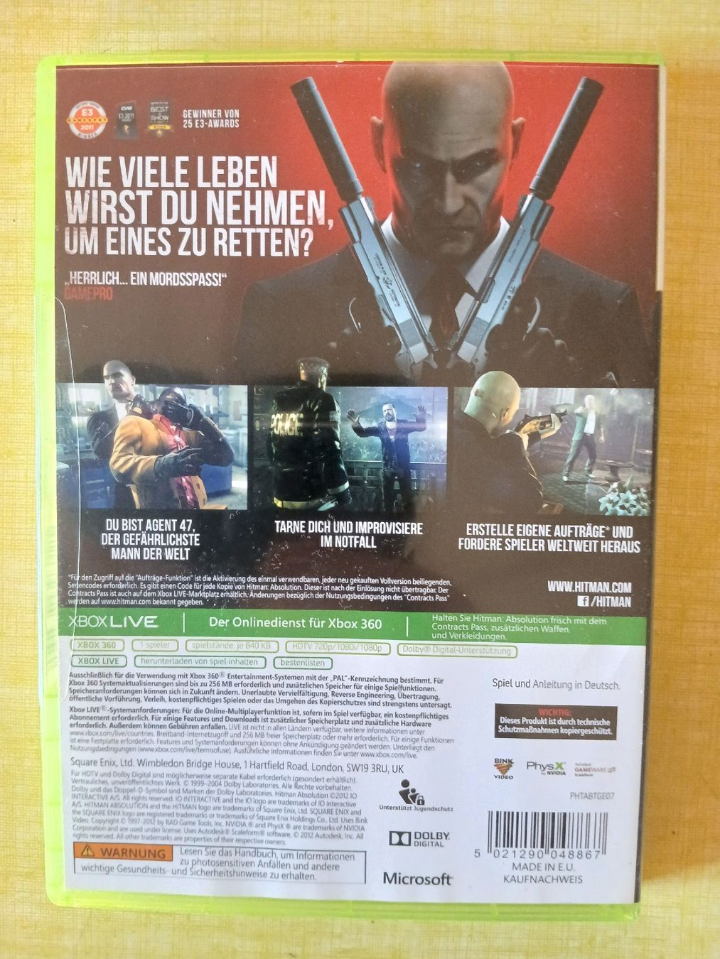 Giochi: Hitman Absolution – Usato da bern venduto da Bern27 1