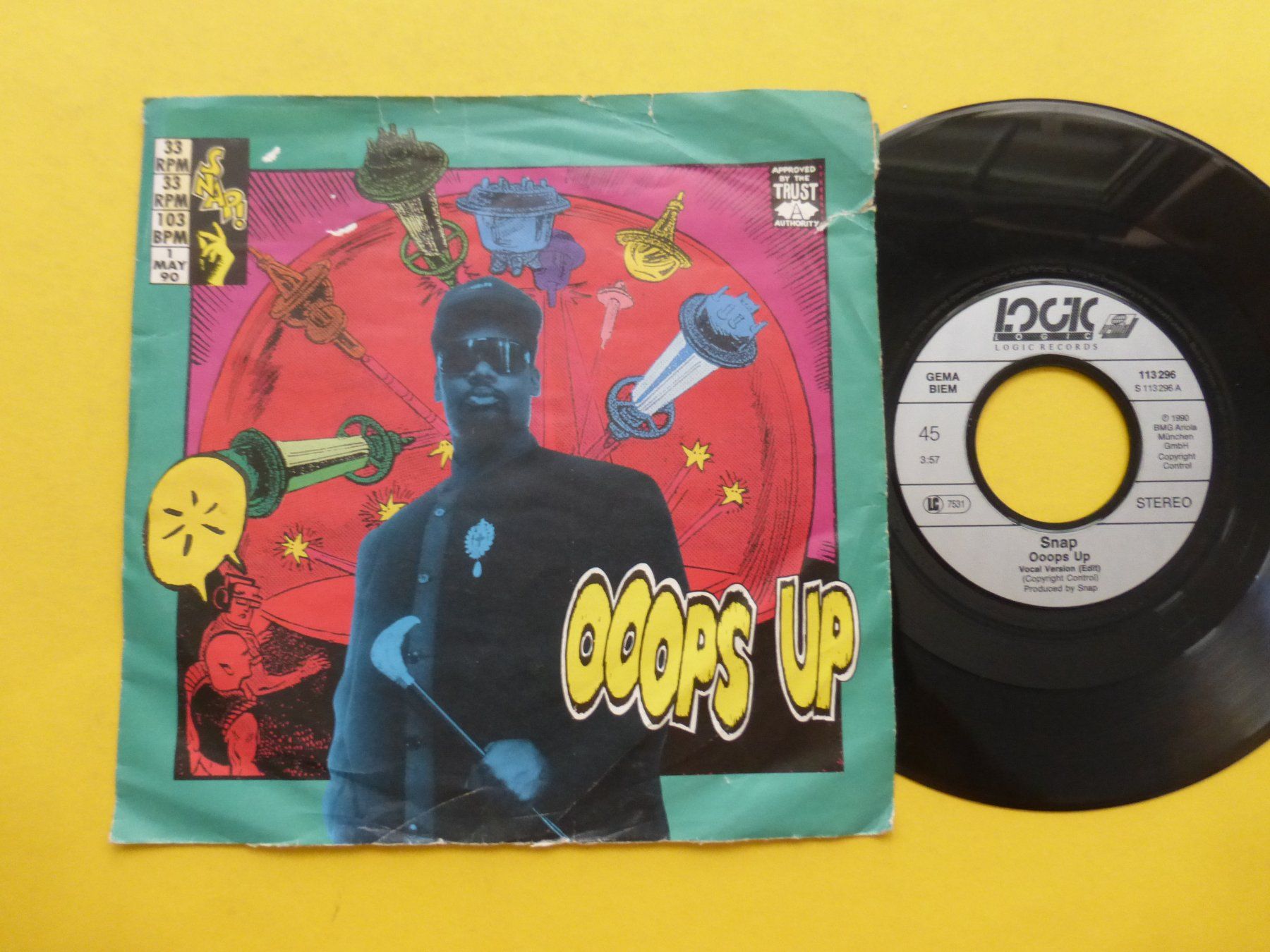 Dischi in vinile: Snap! – Ooops Up – Usato da Zürich venduto da Swiss57